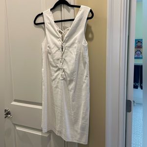 Kendall & Kylie white mini dress